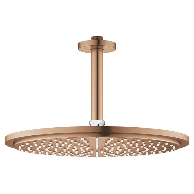 Grohe Rainshower Cosmopolitan 310 Ceiling Mounted Shower Head - Brushed Bronze