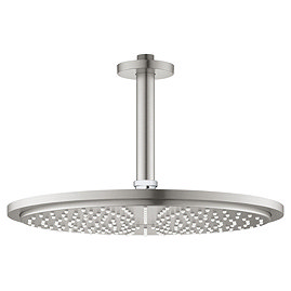 Grohe Rainshower Cosmopolitan 310 Ceiling Mounted Shower Head - Supersteel