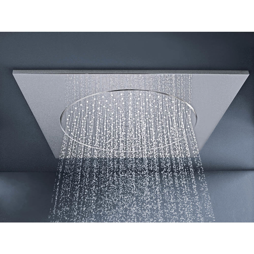 Grohe Rainshower F-Series 20" Ceiling Head Shower with 1 Spray Pattern - 27286000  Feature Large Image