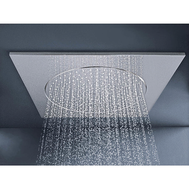 Grohe Rainshower F-Series 20" Ceiling Head Shower with 1 Spray Pattern - 27286000  Feature Large Image