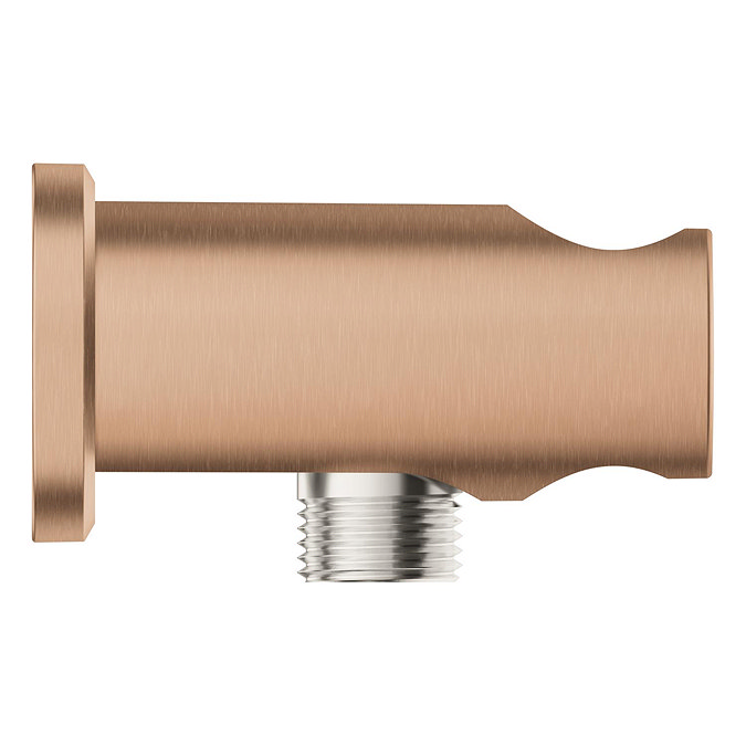 Grohe Rainshower Shower Outlet Elbow with Holder - Brushed Bronze