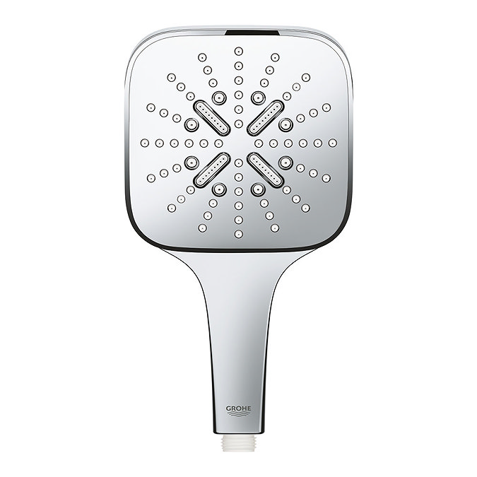 Grohe Rainshower SmartActive 130 Cube Shower Handset with 3 Spray Patterns - 26582000 In Bathroom L