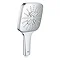 Grohe Rainshower SmartActive 130 Cube Shower Handset with 3 Spray Patterns - 26582000 Large Image