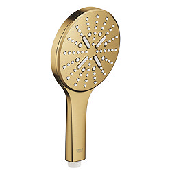 Grohe Rainshower SmartActive 130 Shower Handset with 3 Spray Patterns - Brushed Gold