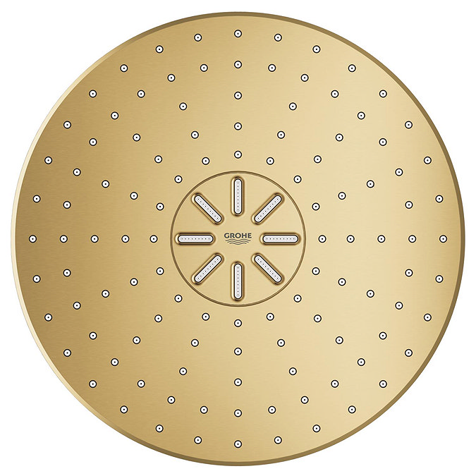 Grohe Rainshower SmartActice 310 Wall Mounted Shower Head - Brushed Gold