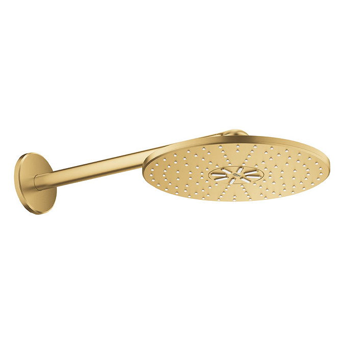 Grohe Rainshower SmartActice 310 Wall Mounted Shower Head - Brushed Gold