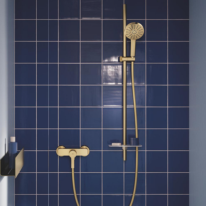 Grohe Rainshower SmartActive 900mm Shower Rail - Brushed Gold