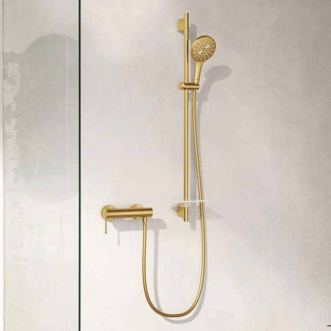 Grohe Rainshower SmartActive 900mm Shower Rail - Brushed Gold