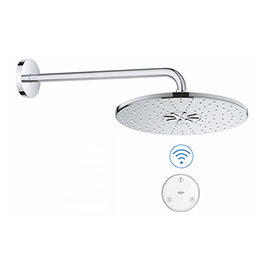 Grohe Rainshower SmartConnect 310 Shower Head & Arm with Wireless Remote - 26640000 Medium Image