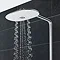 Grohe Rainshower SmartControl 360 DUO Shower System - Moon White - 26250LS0  additional Large Image