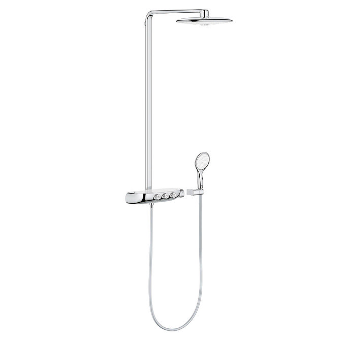 Grohe Rainshower SmartControl 360 DUO Shower System - Moon White - 26250LS0  Newest Large Image