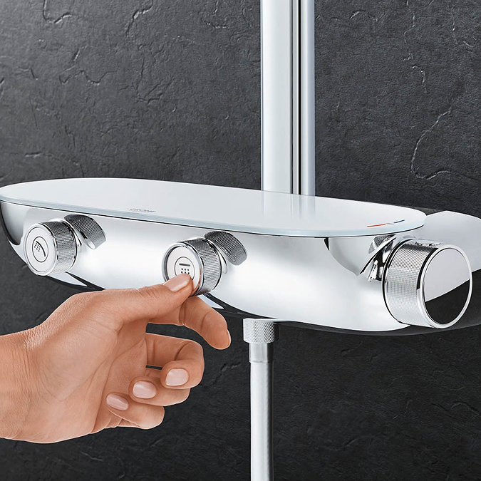 Grohe Rainshower SmartControl 360 MONO Shower System - 26361000  In Bathroom Large Image