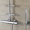 Grohe Rainshower System 210 Thermostatic Shower System with Body Jets - 27374000  Standard Large Ima