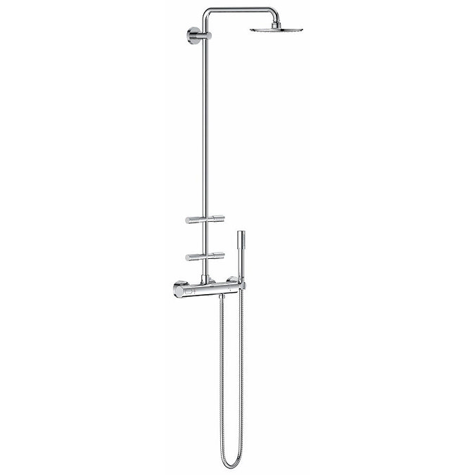Grohe Rainshower System 210 Thermostatic Shower System with Body Jets - 27374000 Large Image