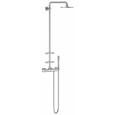 Grohe Rainshower System 210 Thermostatic Shower System with Body Jets - 27374000  Profile Large Imag