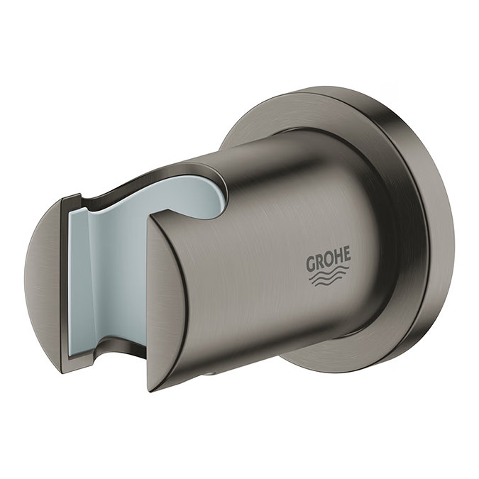 Grohe Rainshower Wall Hand Shower Holder - Brushed Anthracite