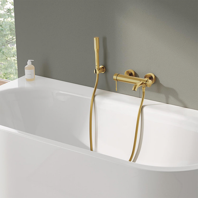 Grohe Rainshower Wall Hand Shower Holder - Brushed Gold