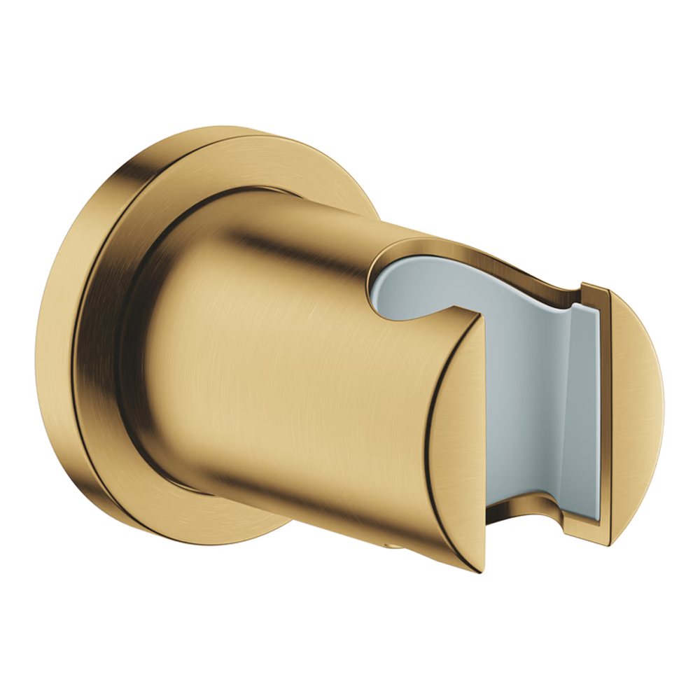 Shower Holder Reece Grohe Rainshower Wall Hand Shower Holder - Brushed Gold | Victorian ...