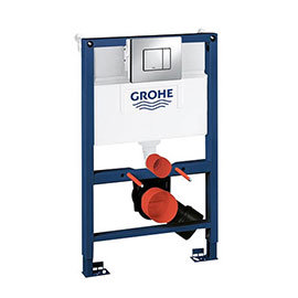 Grohe Rapid SL 0.82m 3 in 1 Set Low Noise Support Frame for Wall Hung WC - 38773000 Medium Image