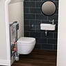Grohe Rapid SL 0.82m Frame / Euro Compact Rimless Complete WC 5 in 1 Pack  additional Large Image