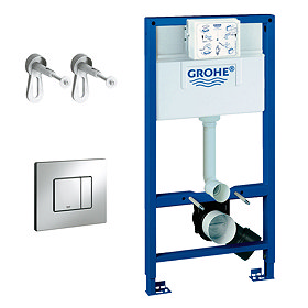 Grohe Rapid SL 0.98m 3 in 1 Set Support Frame for Wall Hung WC - 118152