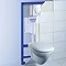 Grohe Rapid SL 1.13m Low Noise 3 in 1 Set Support Frame for Wall Hung WC - 38721001  Profile Large I