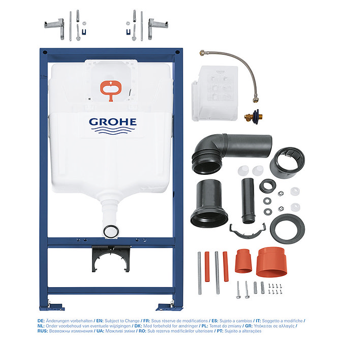 Grohe Rapid SL 1.13m Low Noise Support Frame for Wall Hung WC - 38536001  Feature Large Image