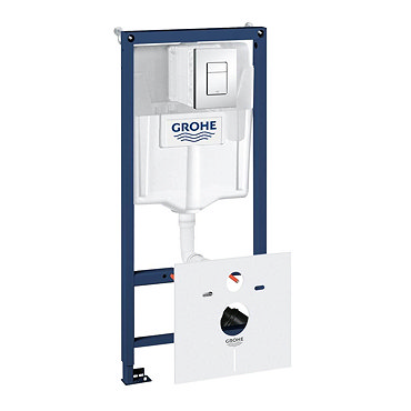 Grohe Rapid SL Fresh 1.13m 4 in 1 Set Low Noise Support Frame for Wall Hung WC - 38827000  Profile Large Image