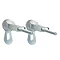 Grohe Rapid SL Front Wall Brackets - 3855800M Large Image