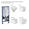 Grohe Rapid SLX 1.13m 3-in-1 Set Support Frame for Wall Hung WC - 39603000  Feature Large Image