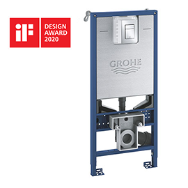 Grohe Rapid SLX 1.13m 3-in-1 Set Support Frame for Wall Hung WC - 39603000 Medium Image