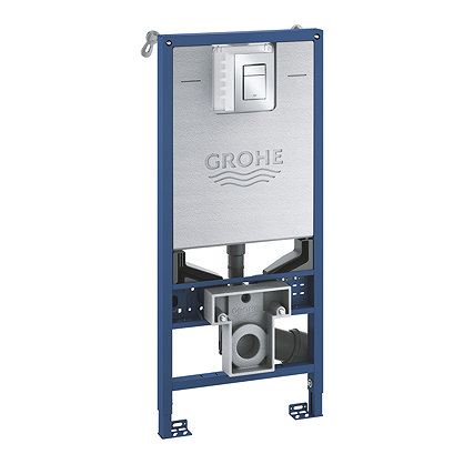 Grohe Rapid SLX 1.13m 3-in-1 Set Support Frame for Wall Hung WC - 39603000 Large Image