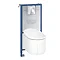 Grohe Rapid SLX 1.13m Frame / Sensia Arena Smart Complete WC 5 in 1 Pack Large Image