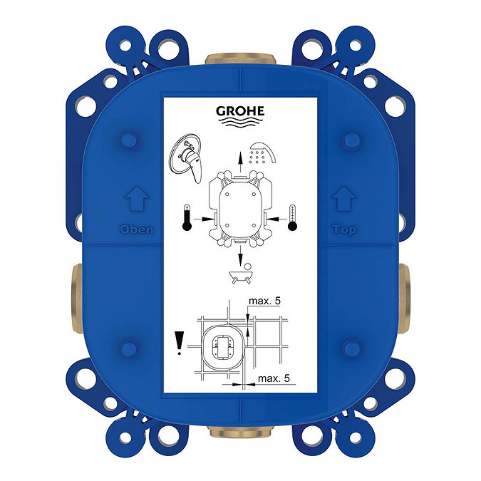 Grohe Rapido E Universal Single Lever Concealed Mixer - 35501000 Profile Large Image