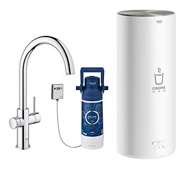 Grohe Red 2.0 Duo Instant Boiling Water Kitchen Tap and L Size Boiler - 30328001 Large Image