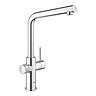 Grohe Red 2.0 Duo Instant Boiling Water Kitchen Tap and L Size Boiler - Chrome - 30340001  In Bathro