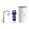 Grohe Red 2.0 Mono Pillar Instant Boiling Water Kitchen Tap and M Size Boiler - 30329001 Large Image