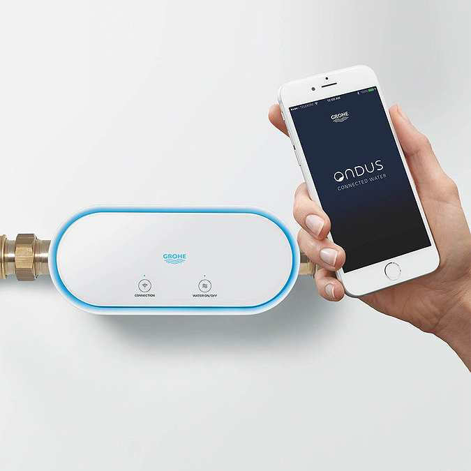 Grohe Sense Smart Water Control + Smart Water Sensor  Profile Large Image