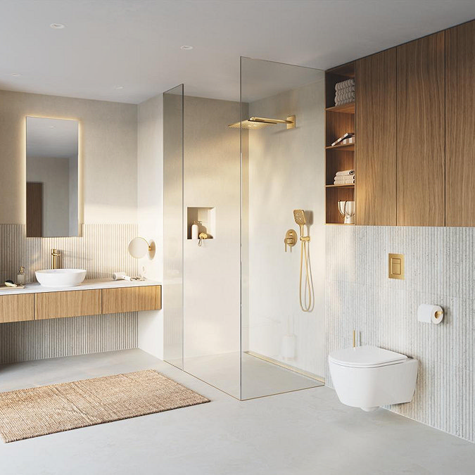 Grohe Silverflex 1250mm Shower Hose - Brushed Gold