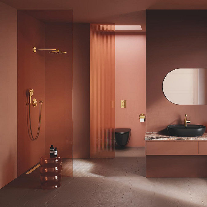 Grohe Silverflex 1250mm Shower Hose - Brushed Gold