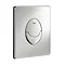 Grohe Skate Air WC Wall Flush Plate - Chrome - 38505000 Large Image