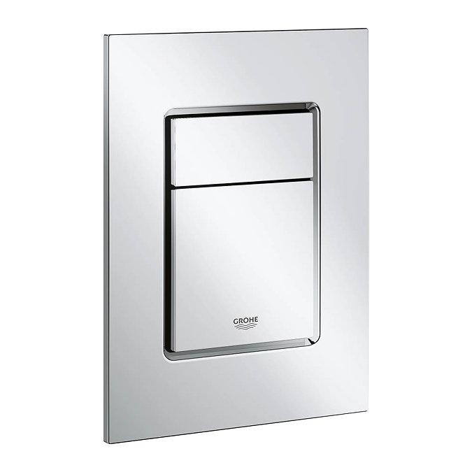 Grohe Skate Cosmopolitan S Flush Plate - Chrome - 37535000 Large Image