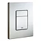 Grohe Skate Cosmopolitan Stainless Steel WC Wall Flush Plate - 38732SD0 Large Image