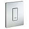 Grohe Skate Cosmopolitan Urinal Flush Plate - Stainless Steel - 38784SD0 Large Image