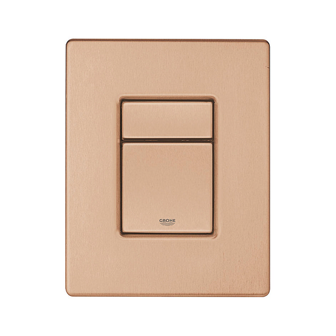 Grohe Skate Cosmopolitan WC Wall Flush Plate - Brushed Bronze