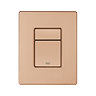 Grohe Skate Cosmopolitan WC Wall Flush Plate - Brushed Bronze