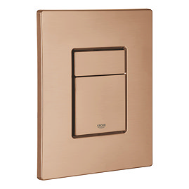 Grohe Skate Cosmopolitan WC Wall Flush Plate - Brushed Bronze