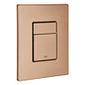 Grohe Skate Cosmopolitan WC Wall Flush Plate - Brushed Bronze