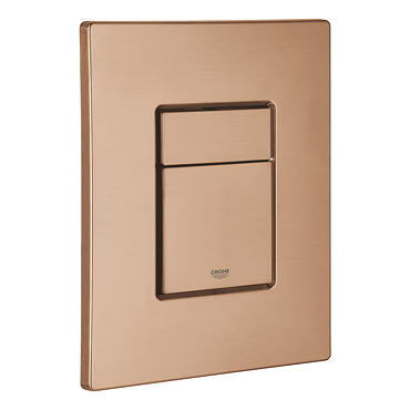Grohe Skate Cosmopolitan WC Wall Flush Plate - Brushed Bronze