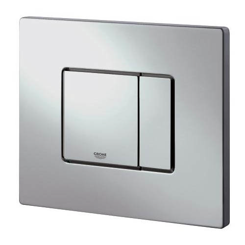 Grohe Skate Cosmopolitan WC Wall Flush Plate - Titanium - 38732BR0  Profile Large Image